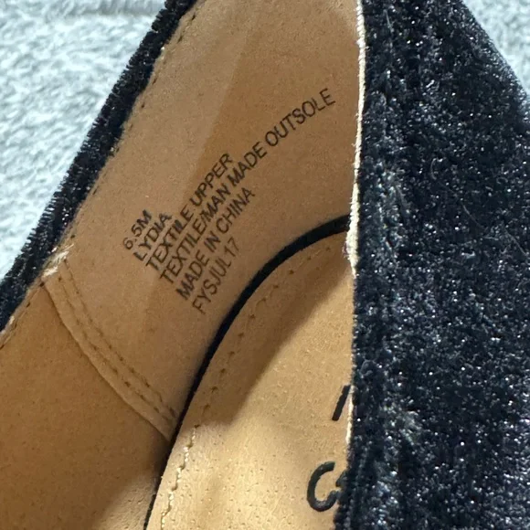 Esprit Black Chenille Mary Janes - Picture 4 of 4